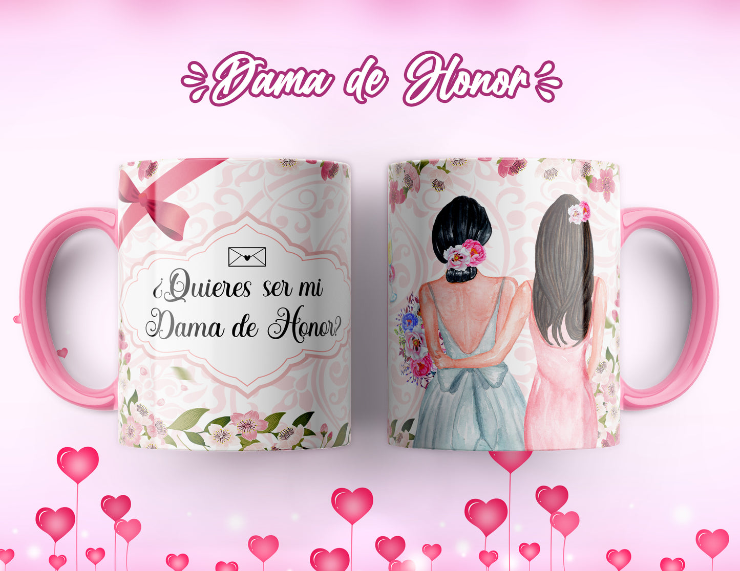 Taza Damas de honor