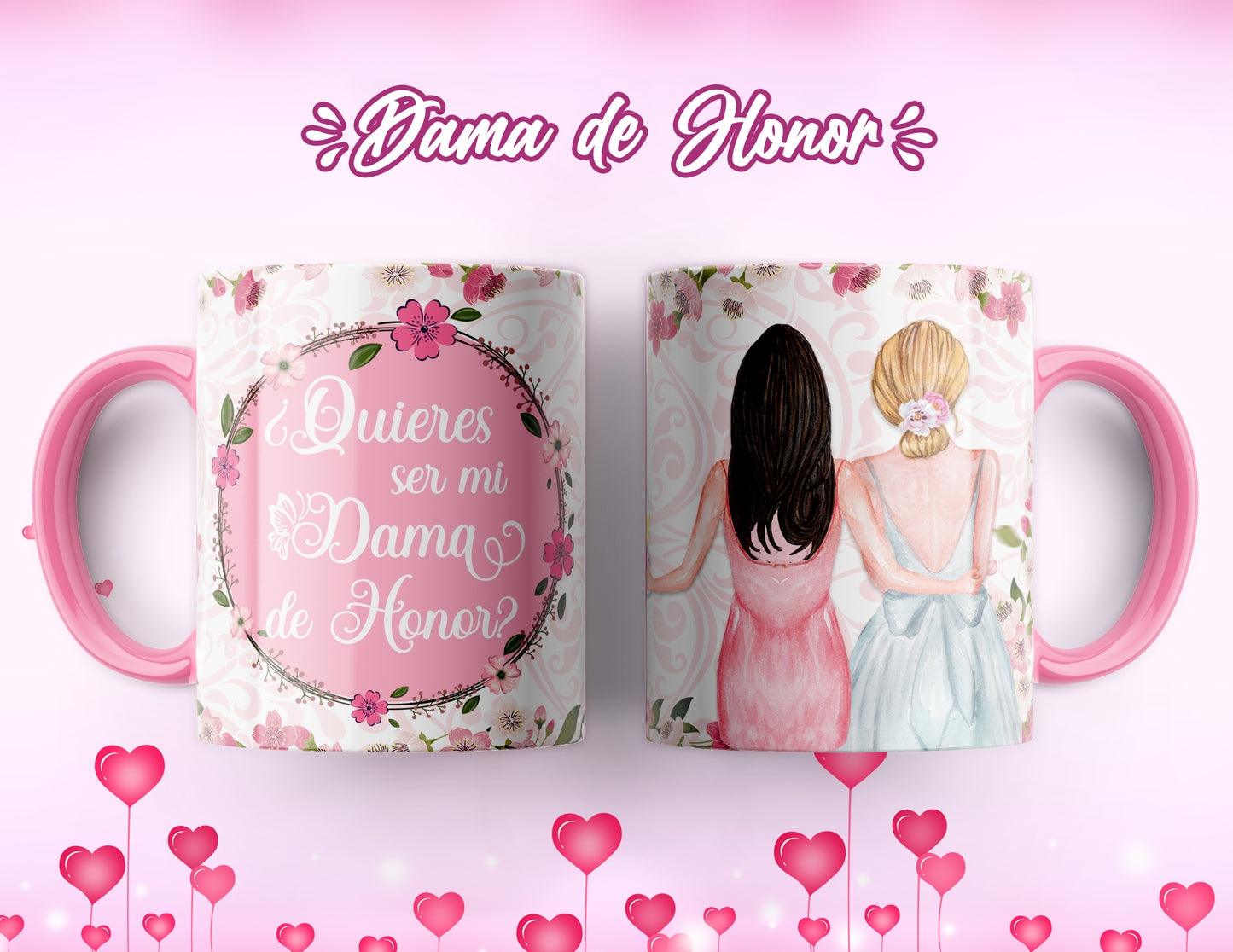 Taza Damas de honor