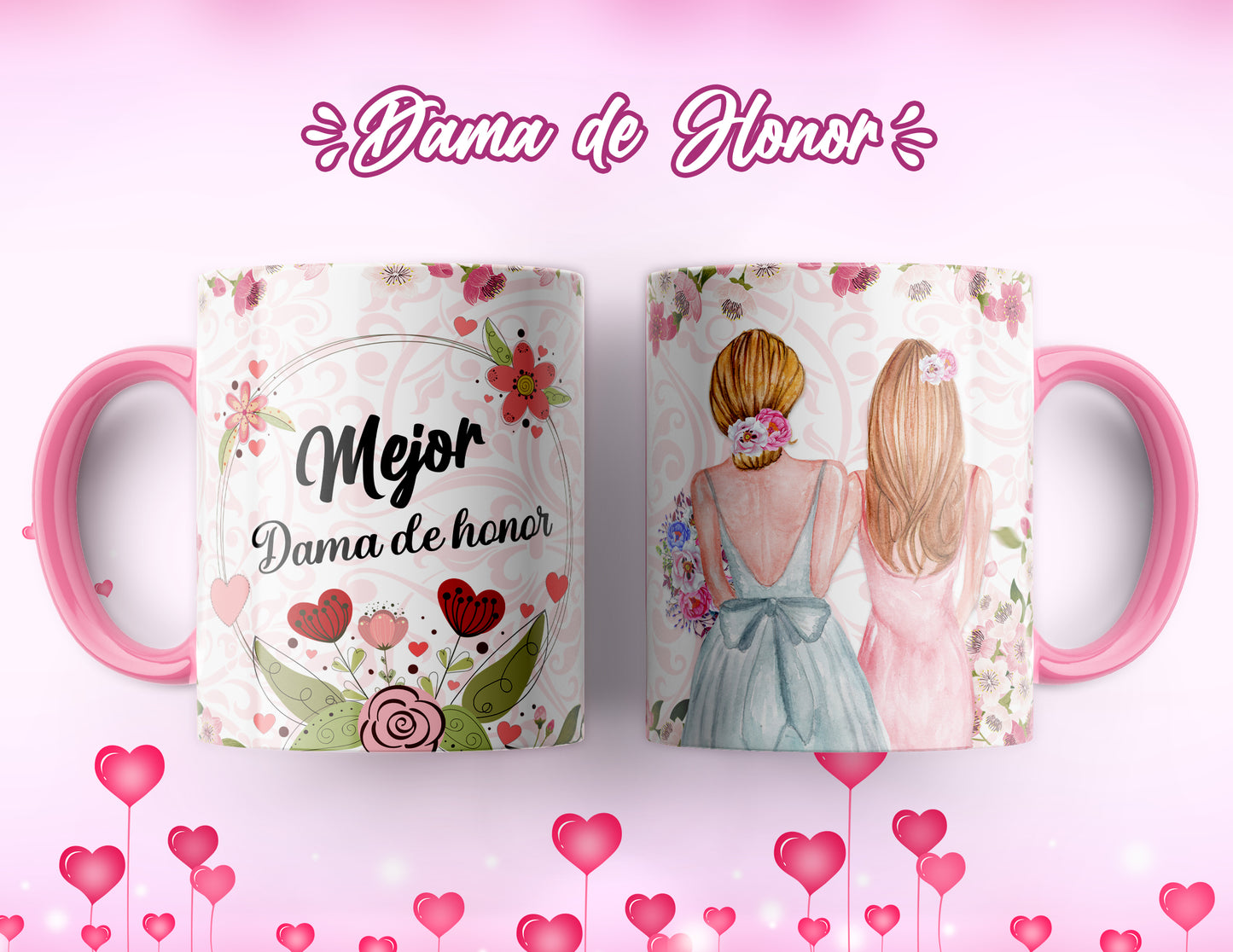 Taza Damas de honor