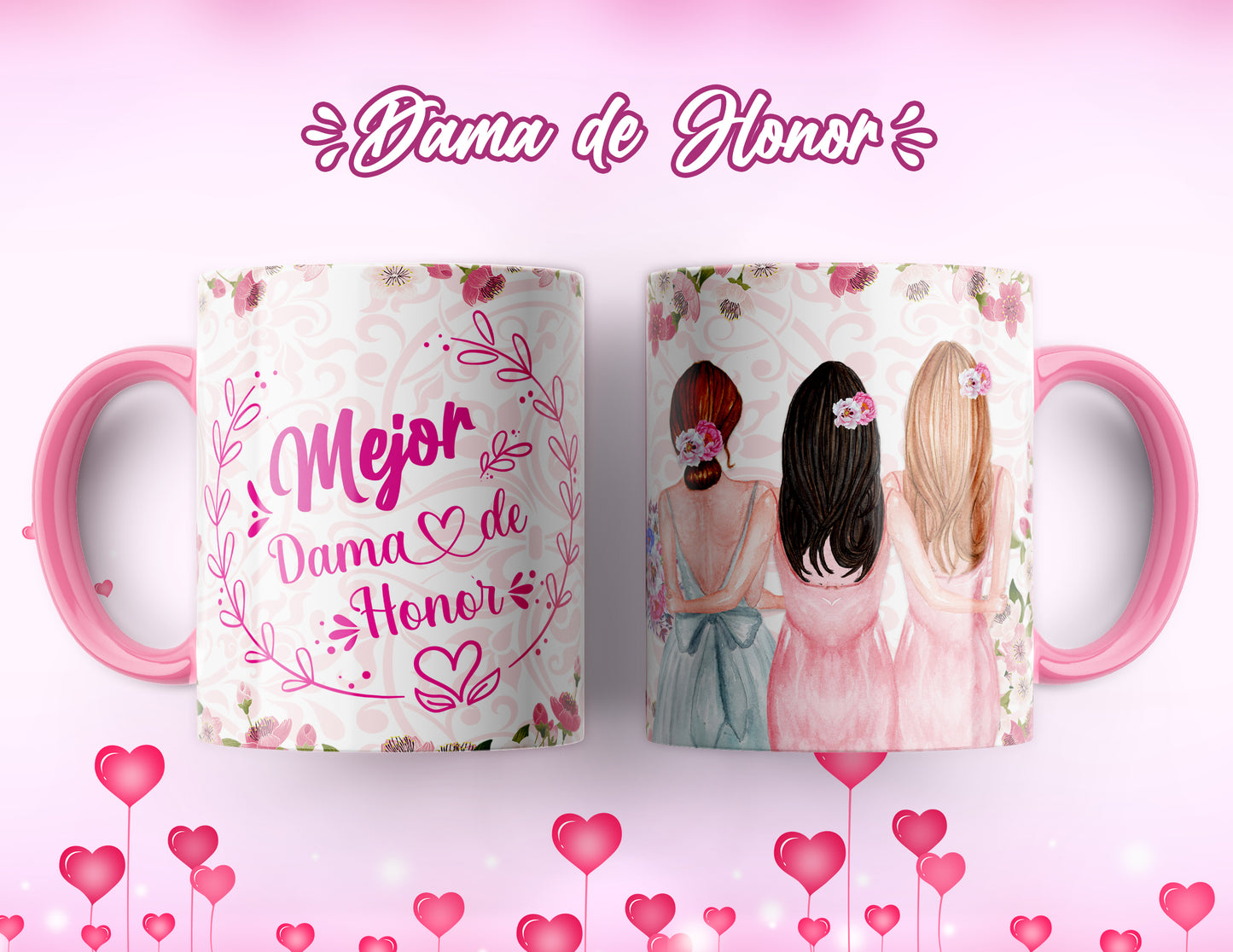 Taza Damas de honor