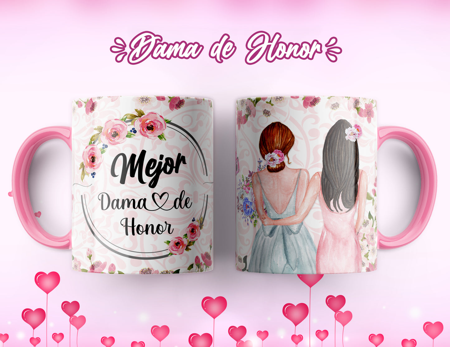 Taza Damas de honor