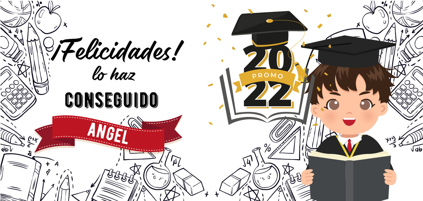 Taza personalizada de graduación 10