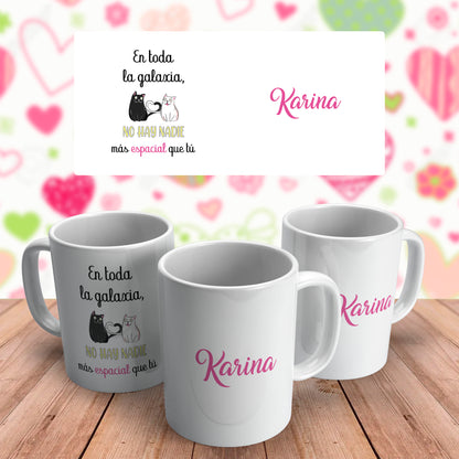 Taza Dedicatorias +Nombres personalizados (Varios diseños)