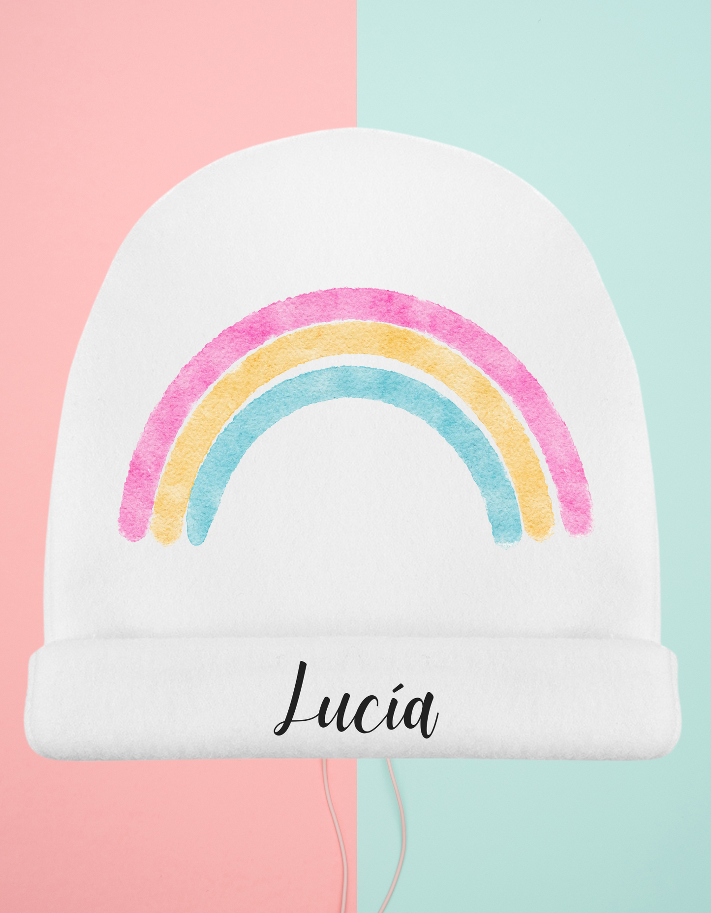 Gorro bebé Arco-iris Personalizado (Varios Diseños)