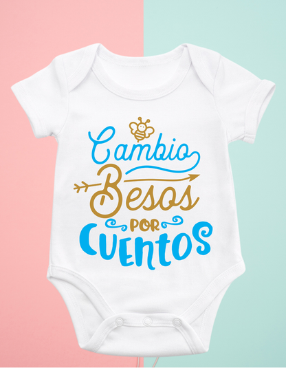 Body personalizado cambio besos por...