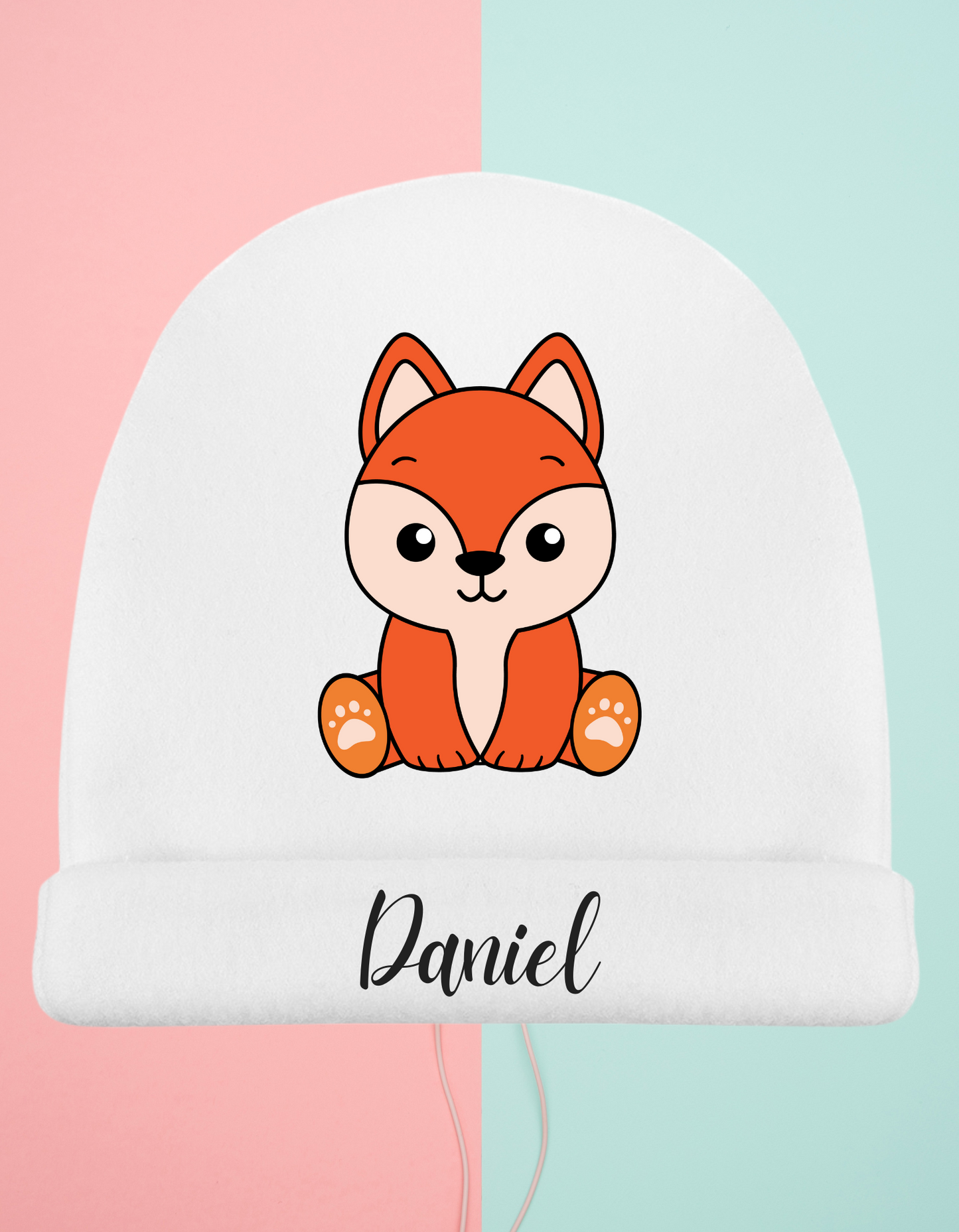 Gorro Bebe Animales Personalizado (Varios Diseños)