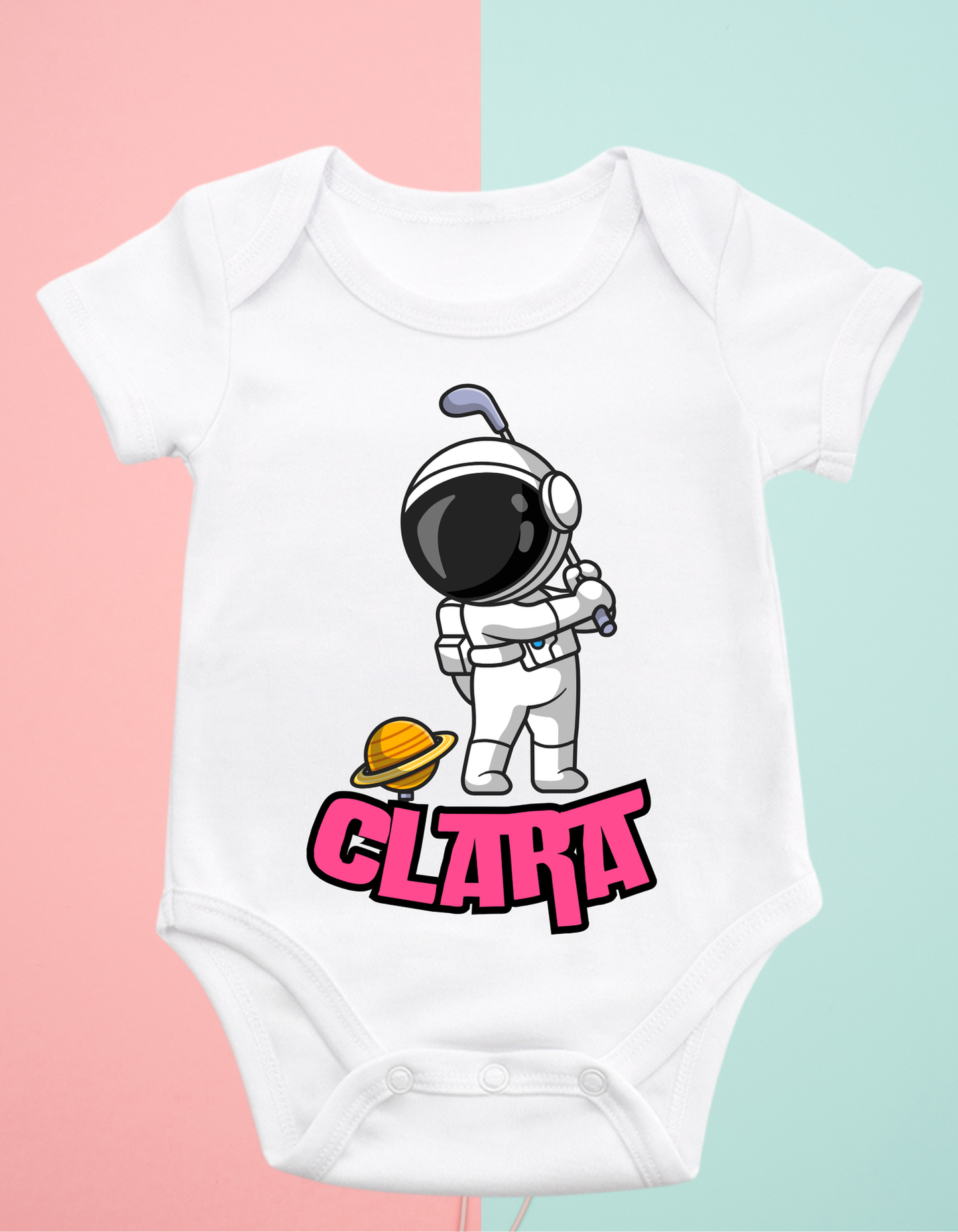 Bodys Astronautas +Nombre (varios diseños)