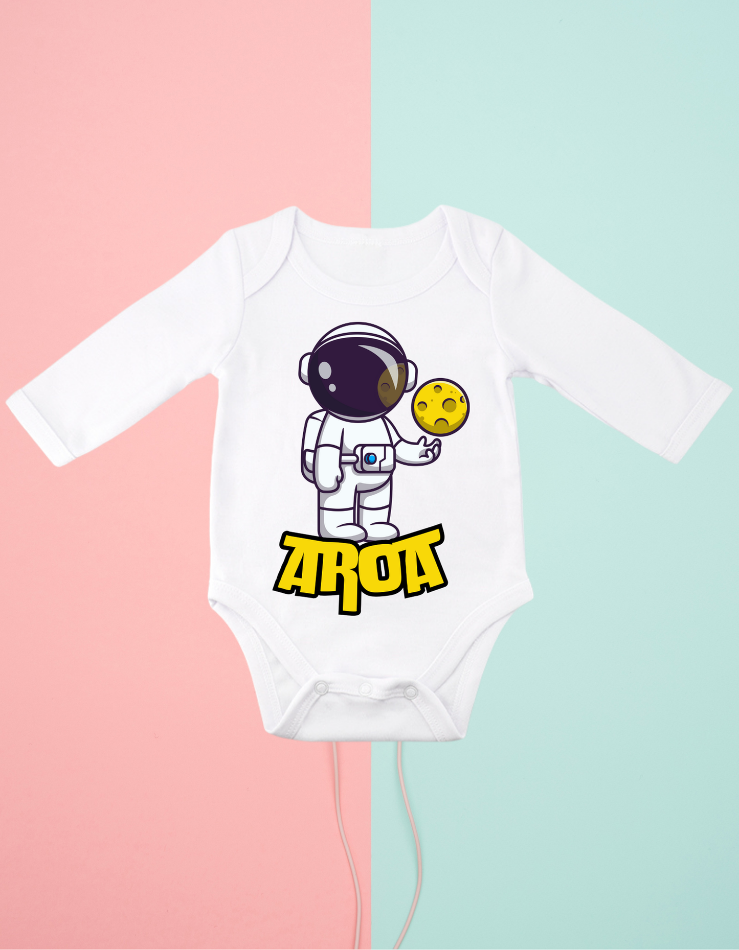 Bodys Astronautas +Nombre (varios diseños)