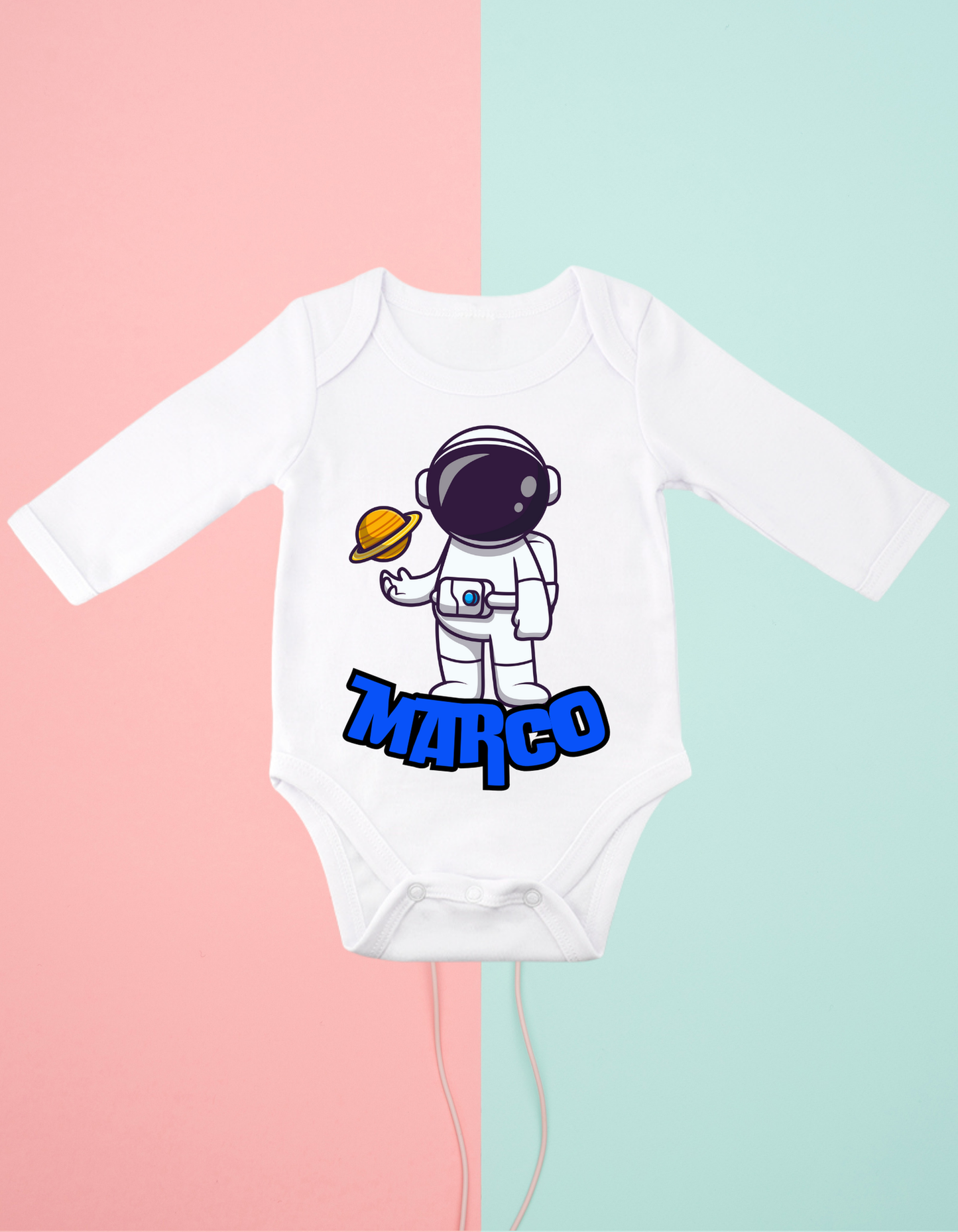 Bodys Astronautas +Nombre (varios diseños)