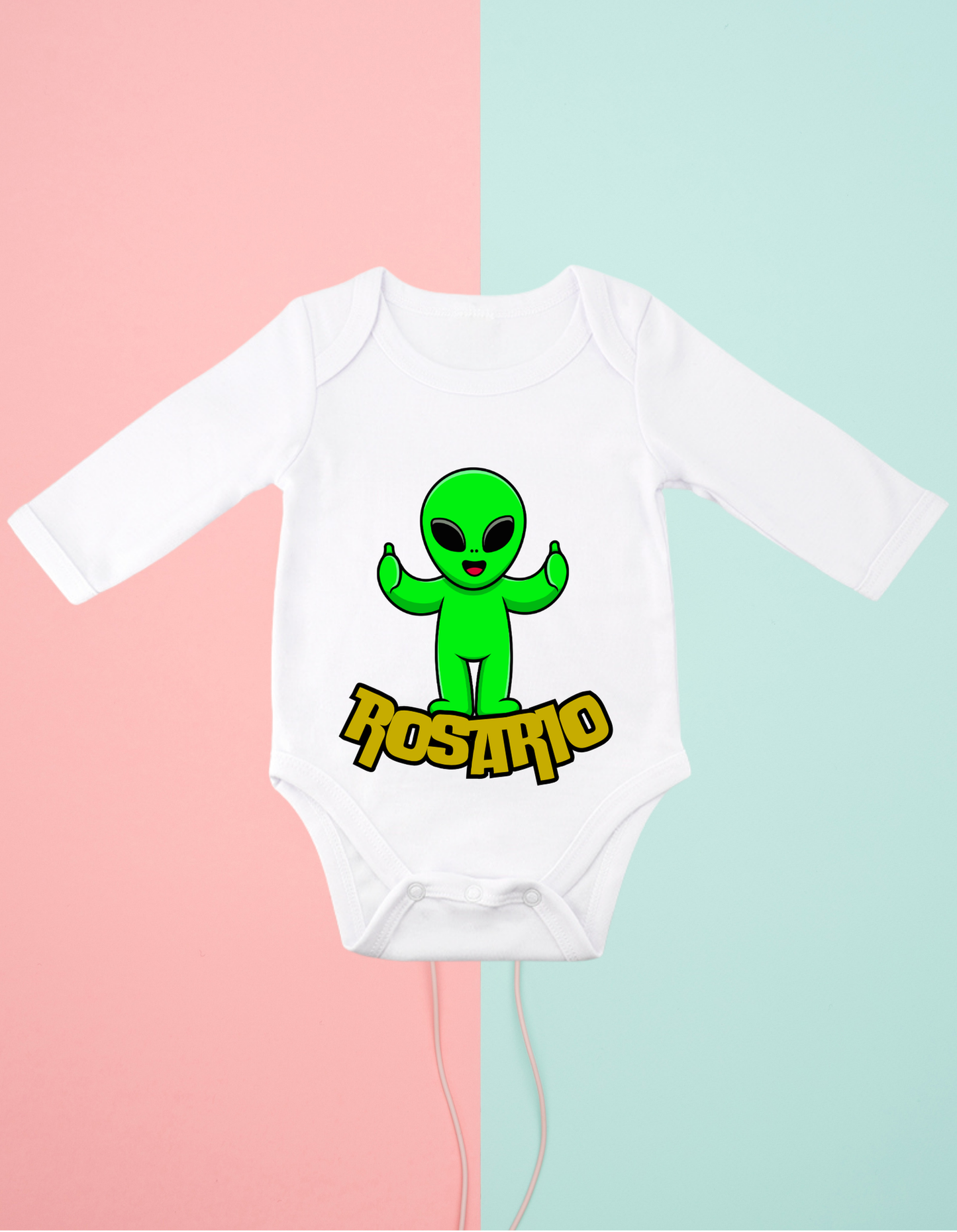 Bodys Alien +Nombre (varios diseños)