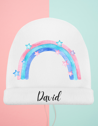 Gorro bebé Arco-iris Personalizado (Varios Diseños)