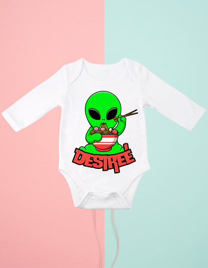 Bodys Alien +Nombre (varios diseños)