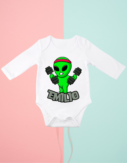 Bodys Alien +Nombre (varios diseños)