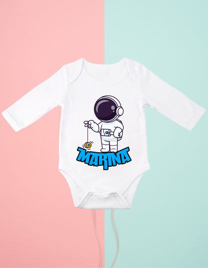 Bodys Astronautas +Nombre (varios diseños)