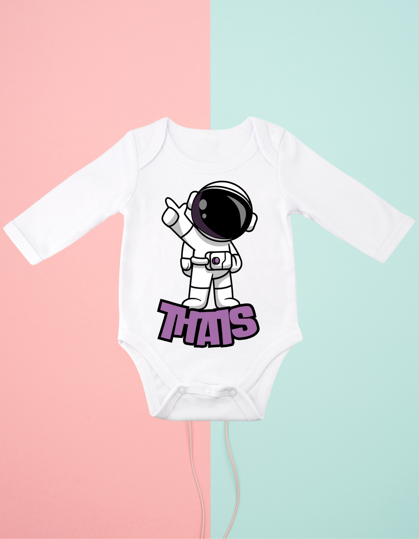 Bodys Astronautas +Nombre (varios diseños)