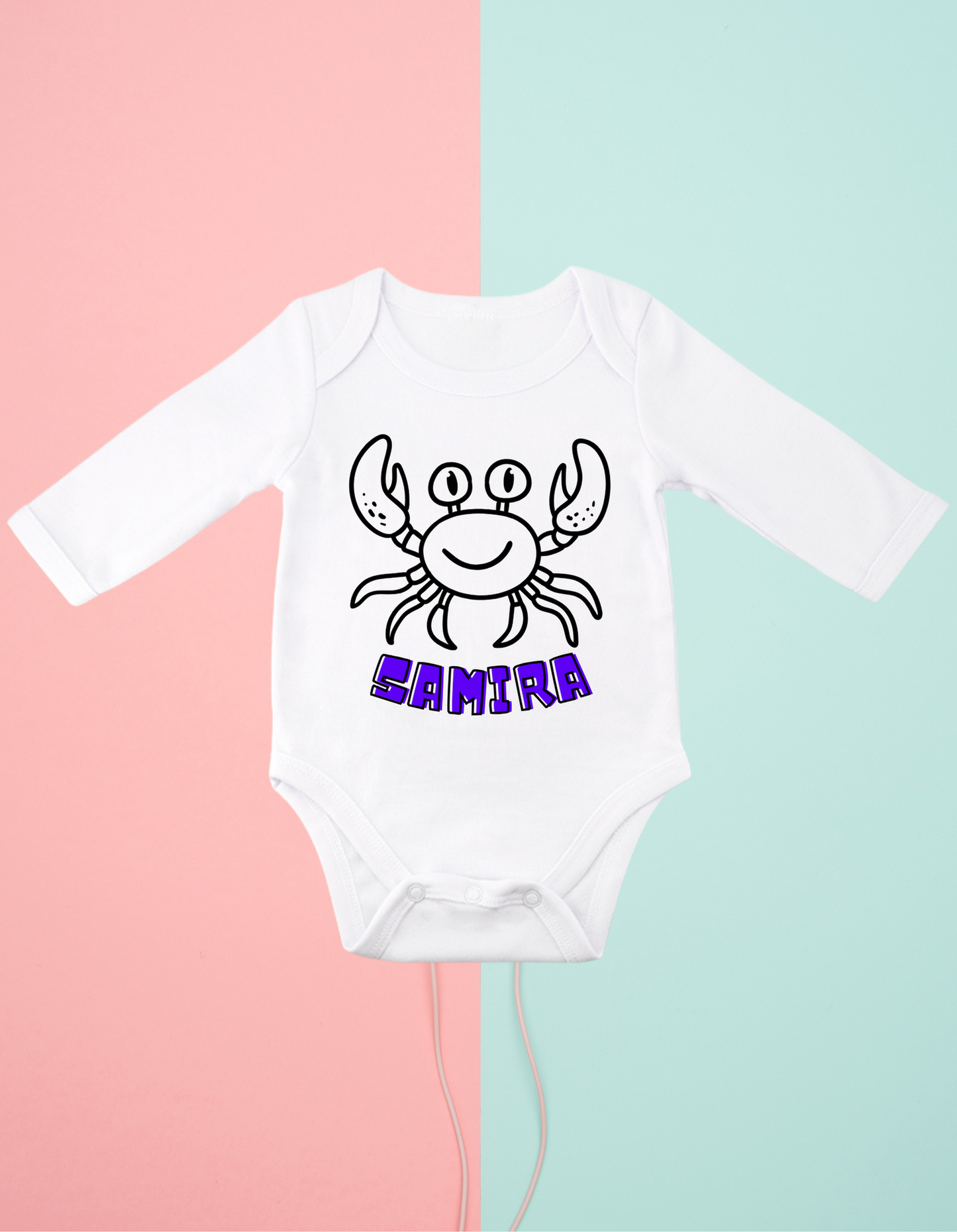 Bodys Fauna marina +Nombre (varios diseños)