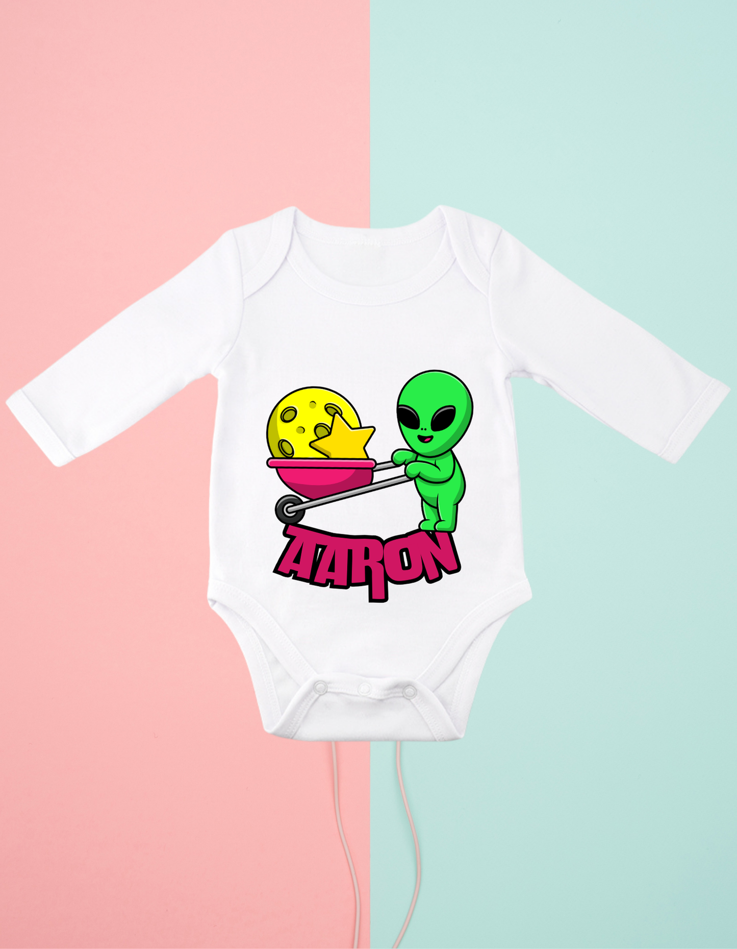 Bodys Alien +Nombre (varios diseños)