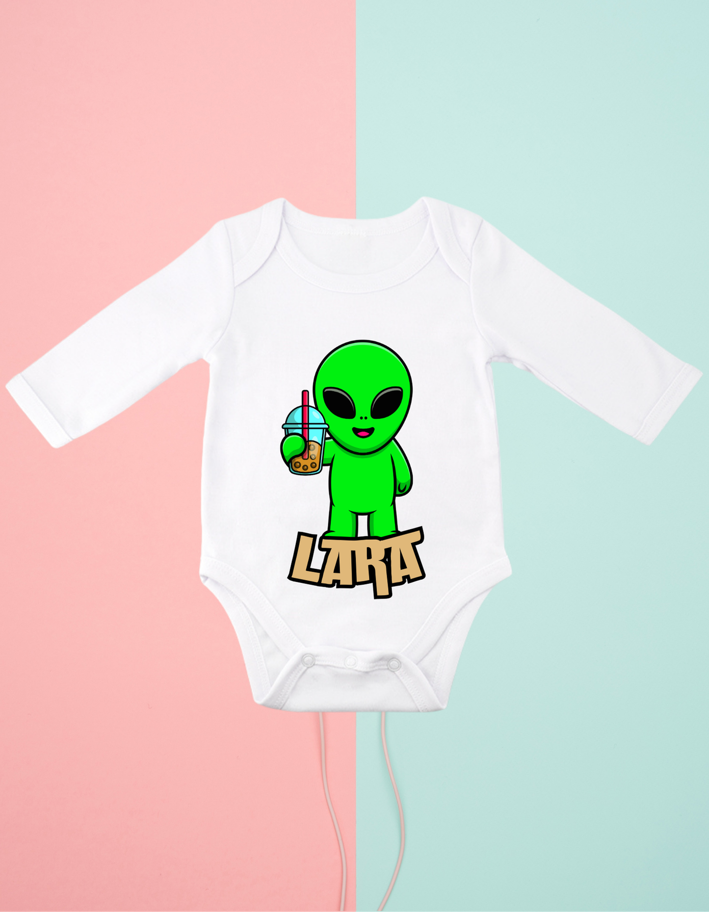 Bodys Alien +Nombre (varios diseños)