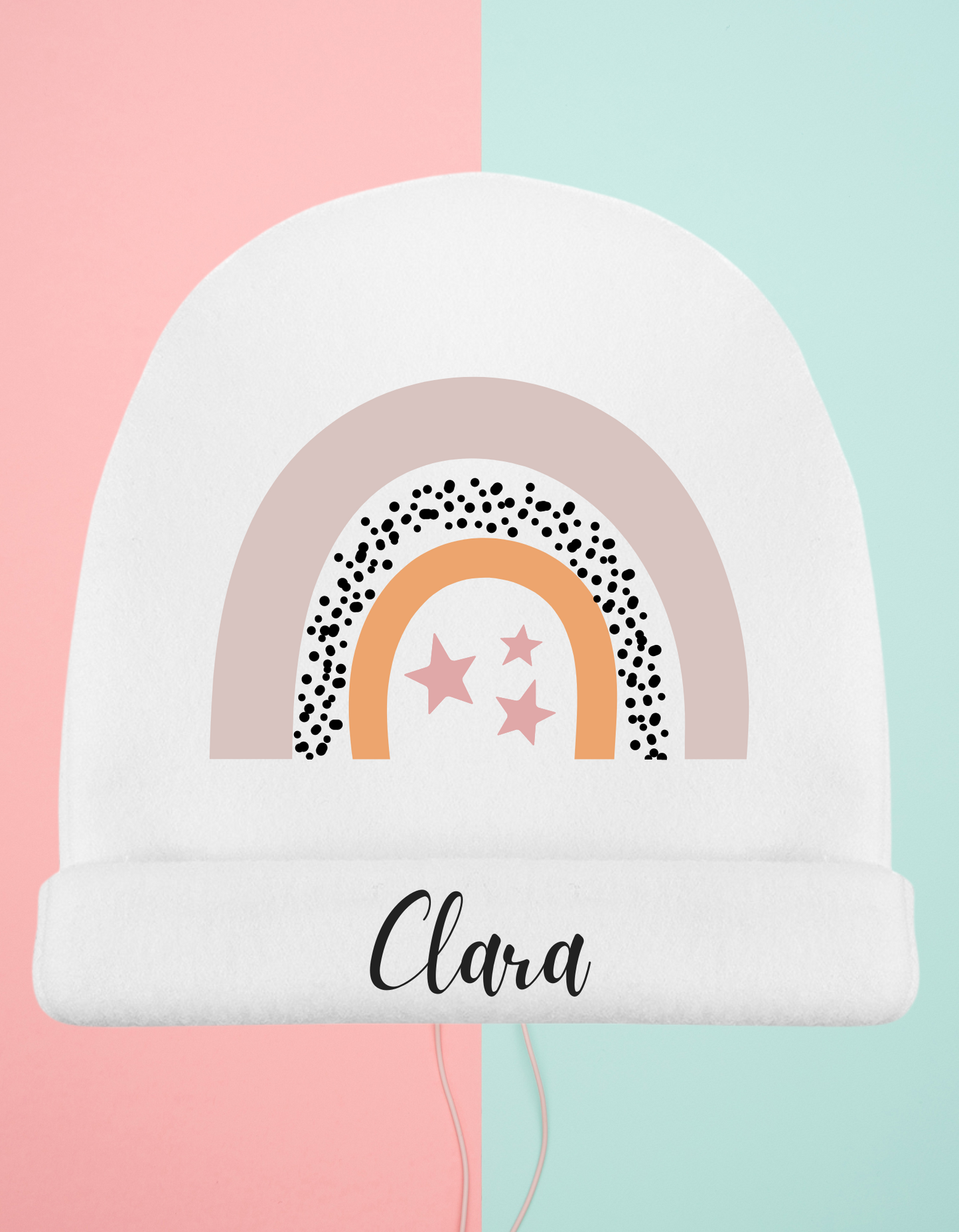 Gorro bebé Arco-iris Personalizado (Varios Diseños)