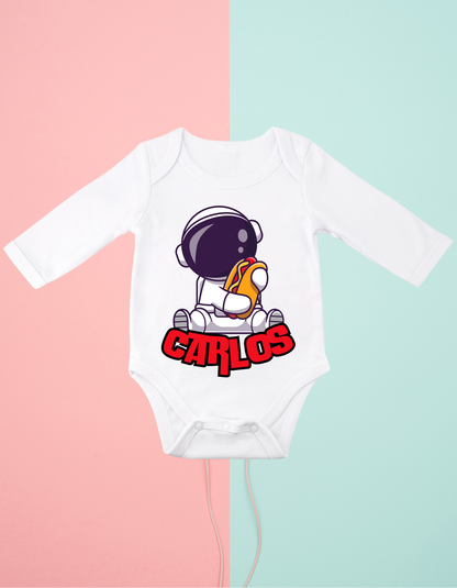 Bodys Astronautas +Nombre (varios diseños)