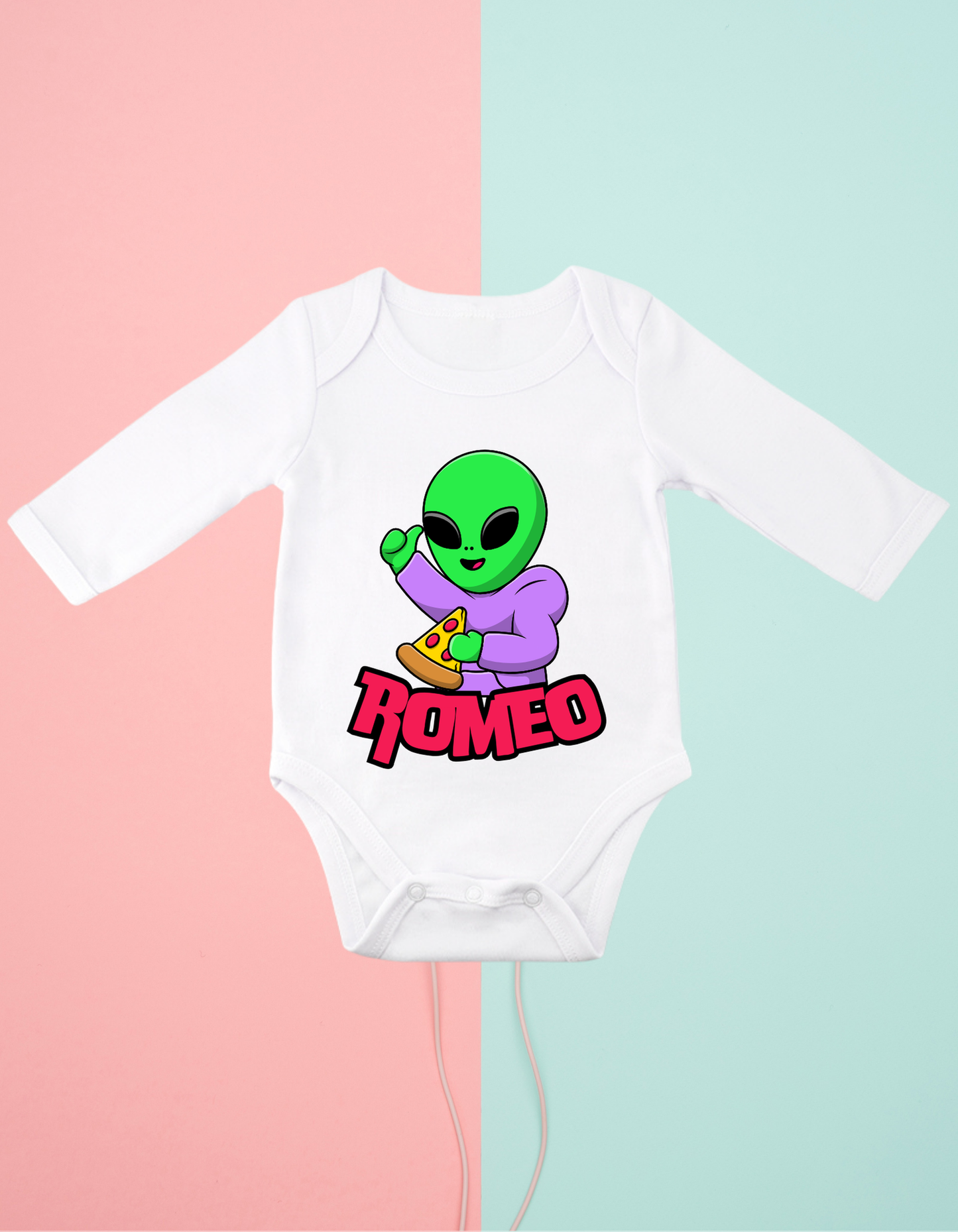 Bodys Alien +Nombre (varios diseños)