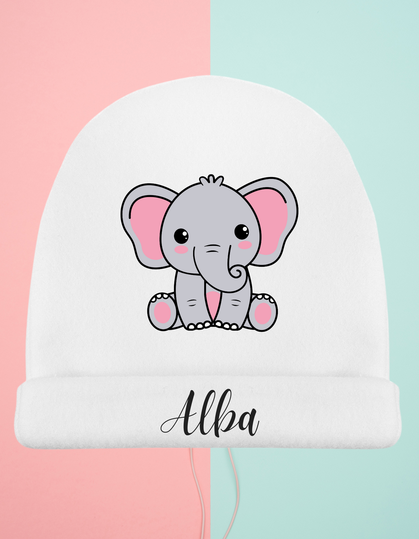 Gorro Bebe Animales Personalizado (Varios Diseños)