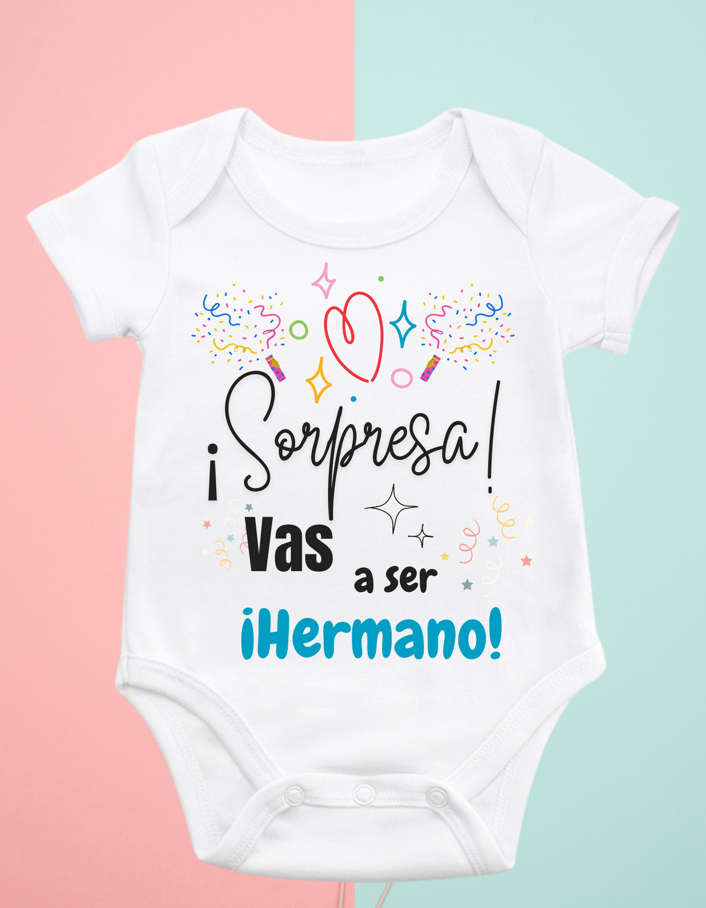 Bodys Sorpresa personalizados