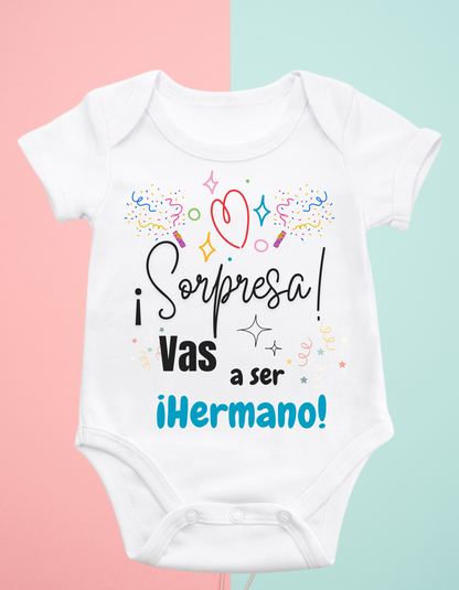 Bodys Sorpresa personalizados