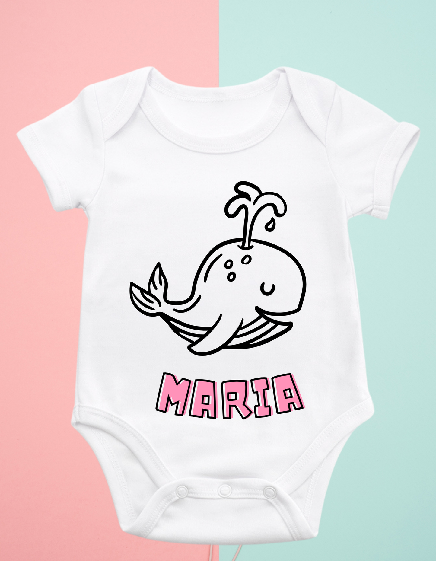 Bodys Fauna marina +Nombre (varios diseños)