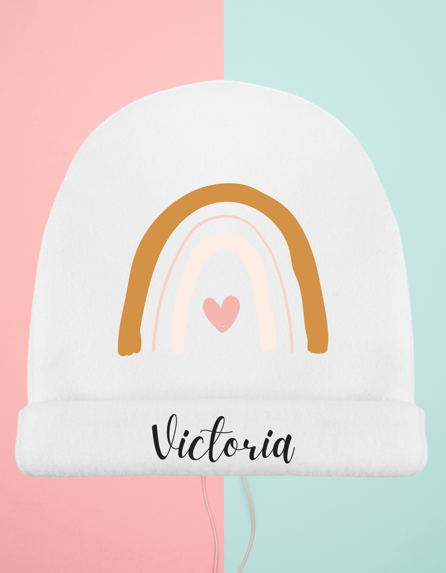 Gorro bebé Arco-iris Personalizado (Varios Diseños)