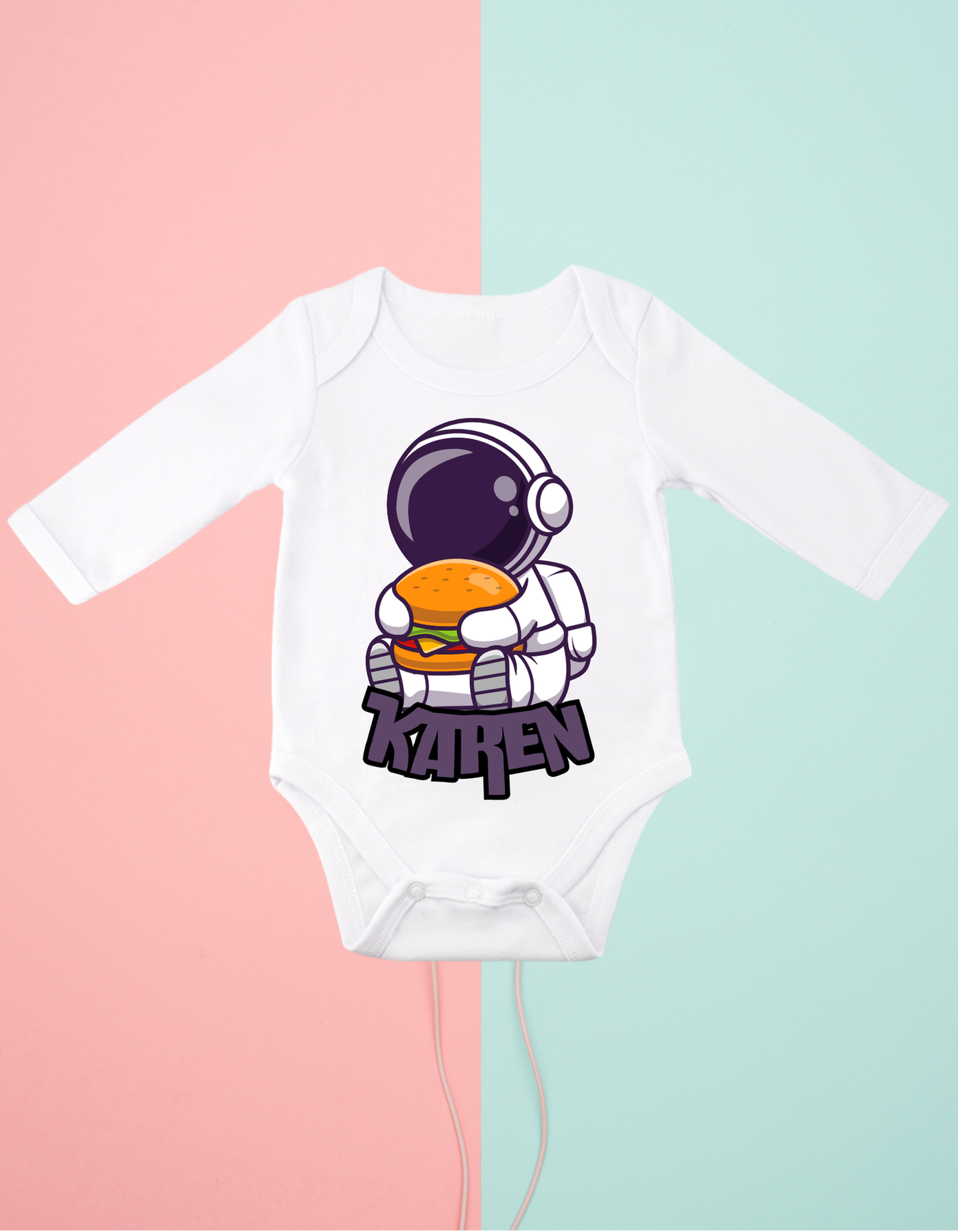 Bodys Astronautas +Nombre (varios diseños)