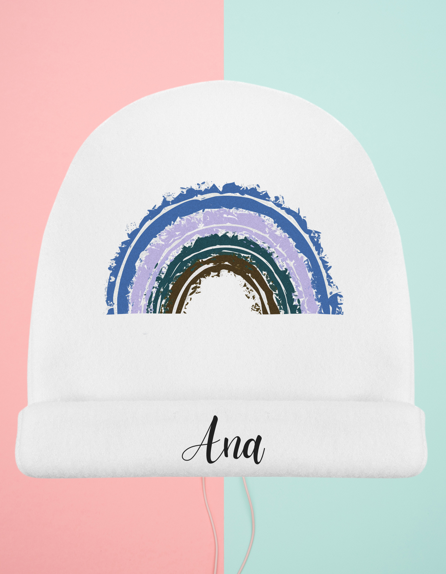 Gorro bebé Arco-iris Personalizado (Varios Diseños)