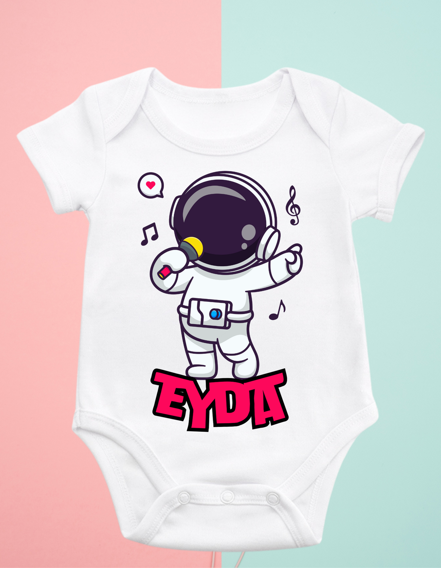 Bodys Astronautas +Nombre (varios diseños)