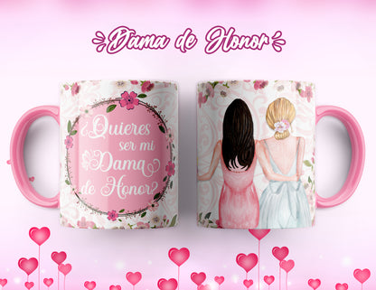 Taza Damas de honor