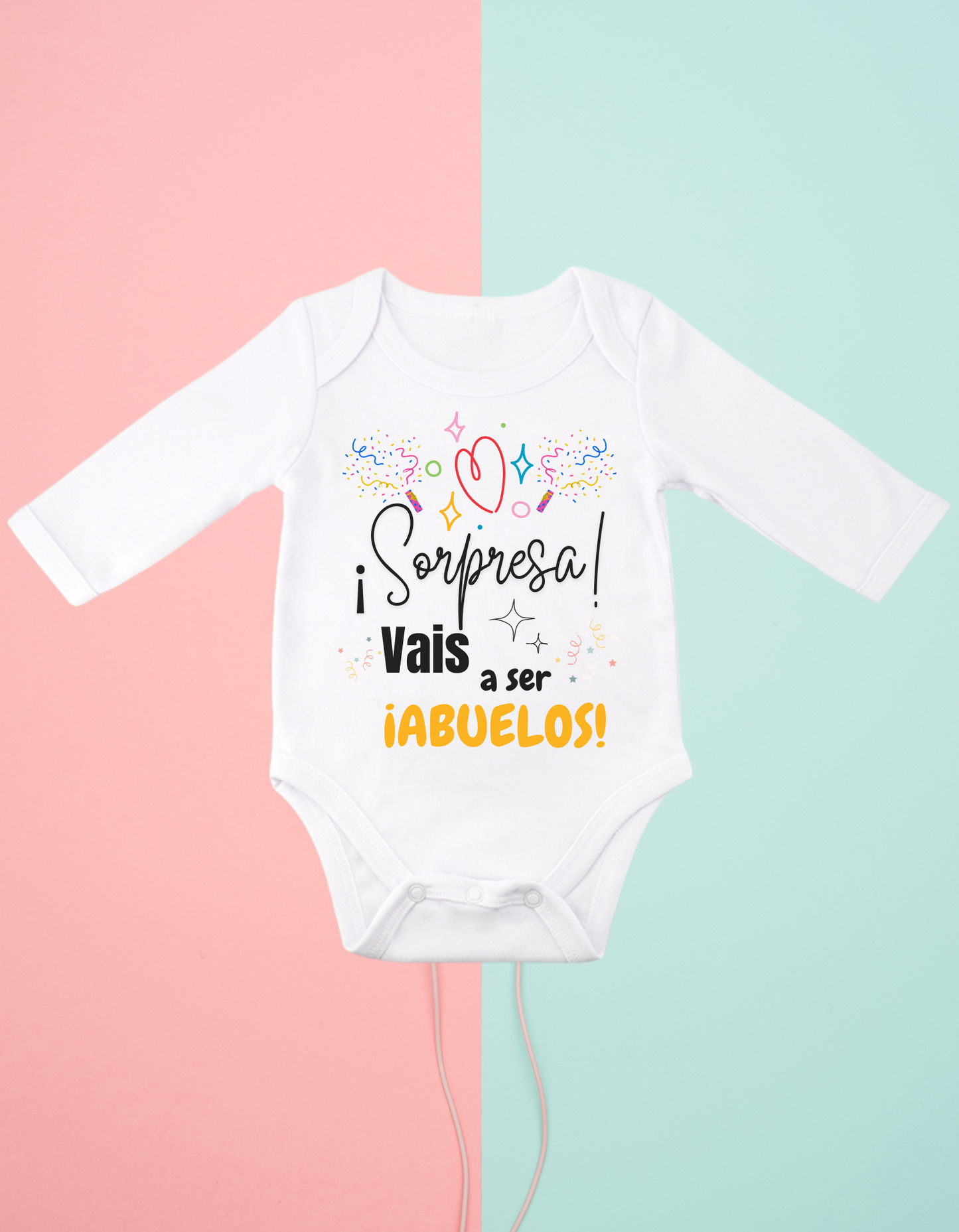 Bodys Sorpresa personalizados