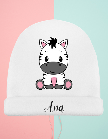 Gorro Bebe Animales Personalizado (Varios Diseños)