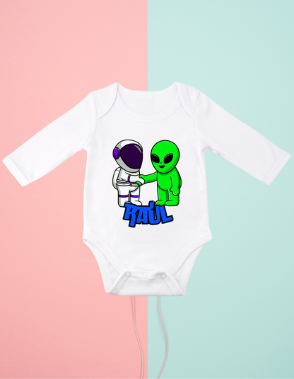 Bodys Astronautas +Nombre (varios diseños)