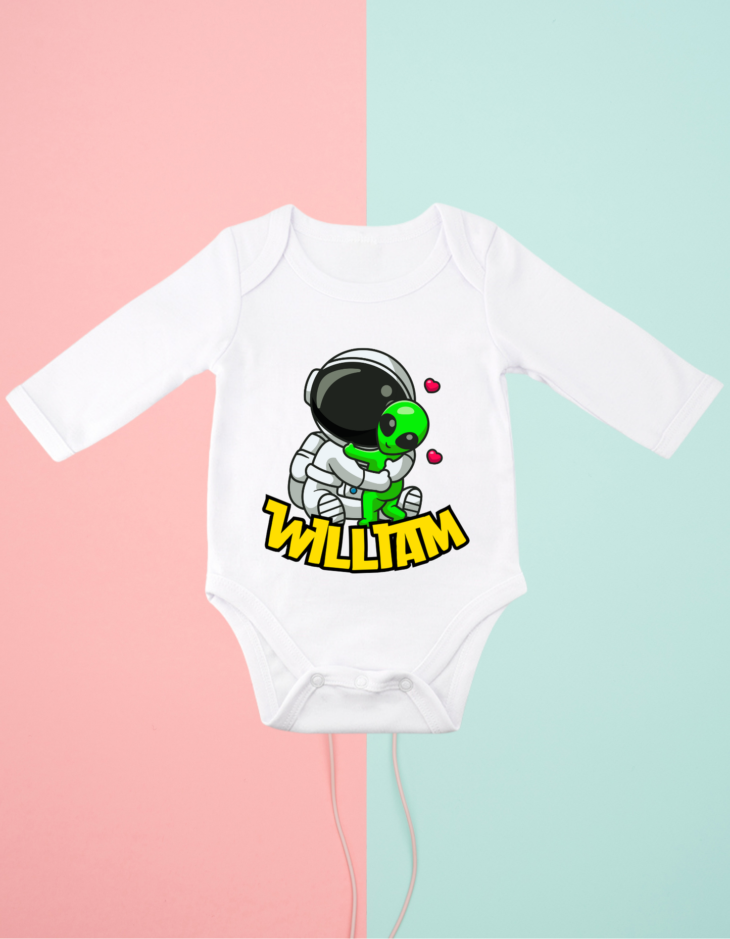 Bodys Astronautas +Nombre (varios diseños)