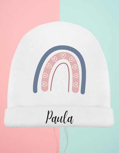 Gorro bebé Arco-iris Personalizado (Varios Diseños)