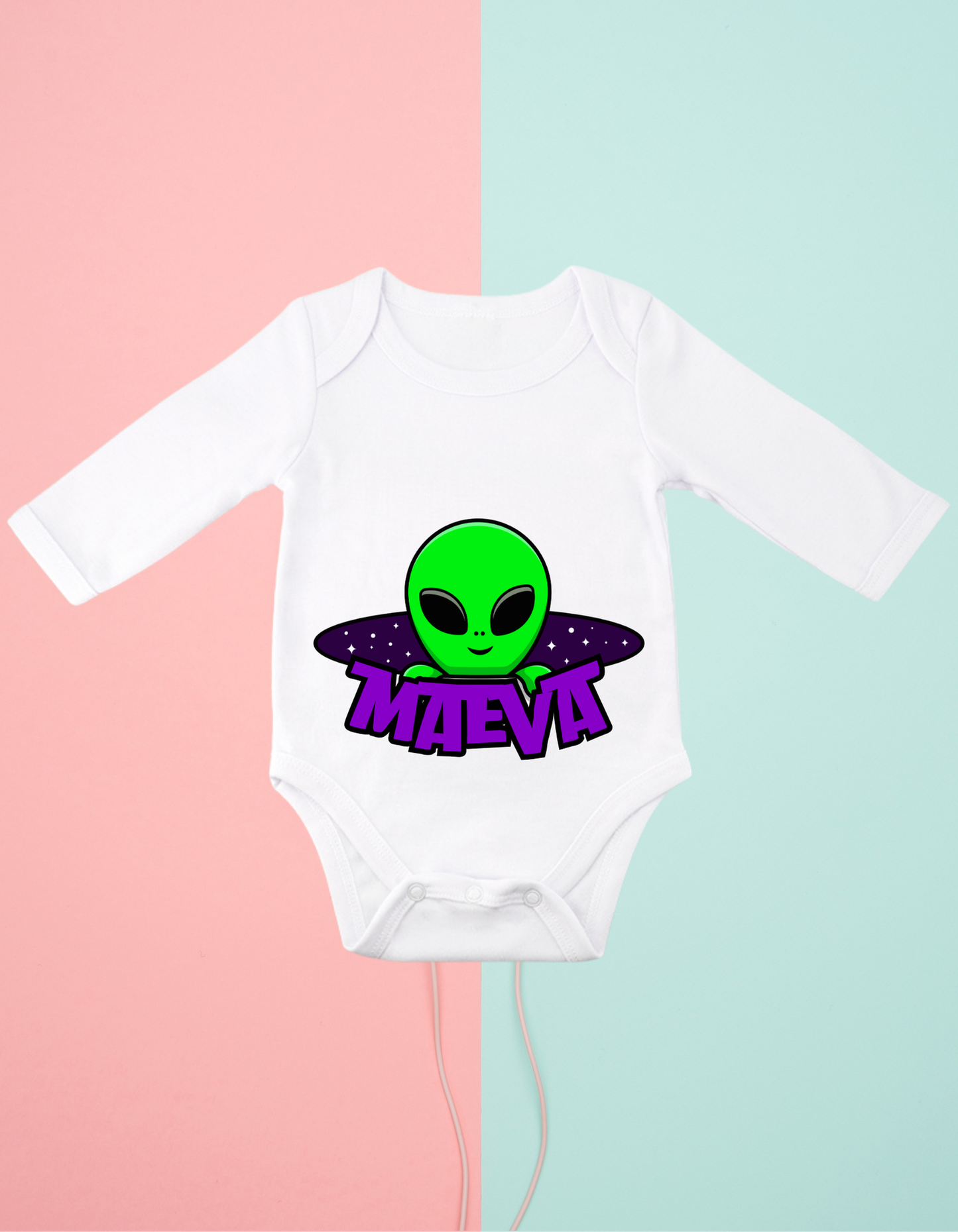 Bodys Alien +Nombre (varios diseños)