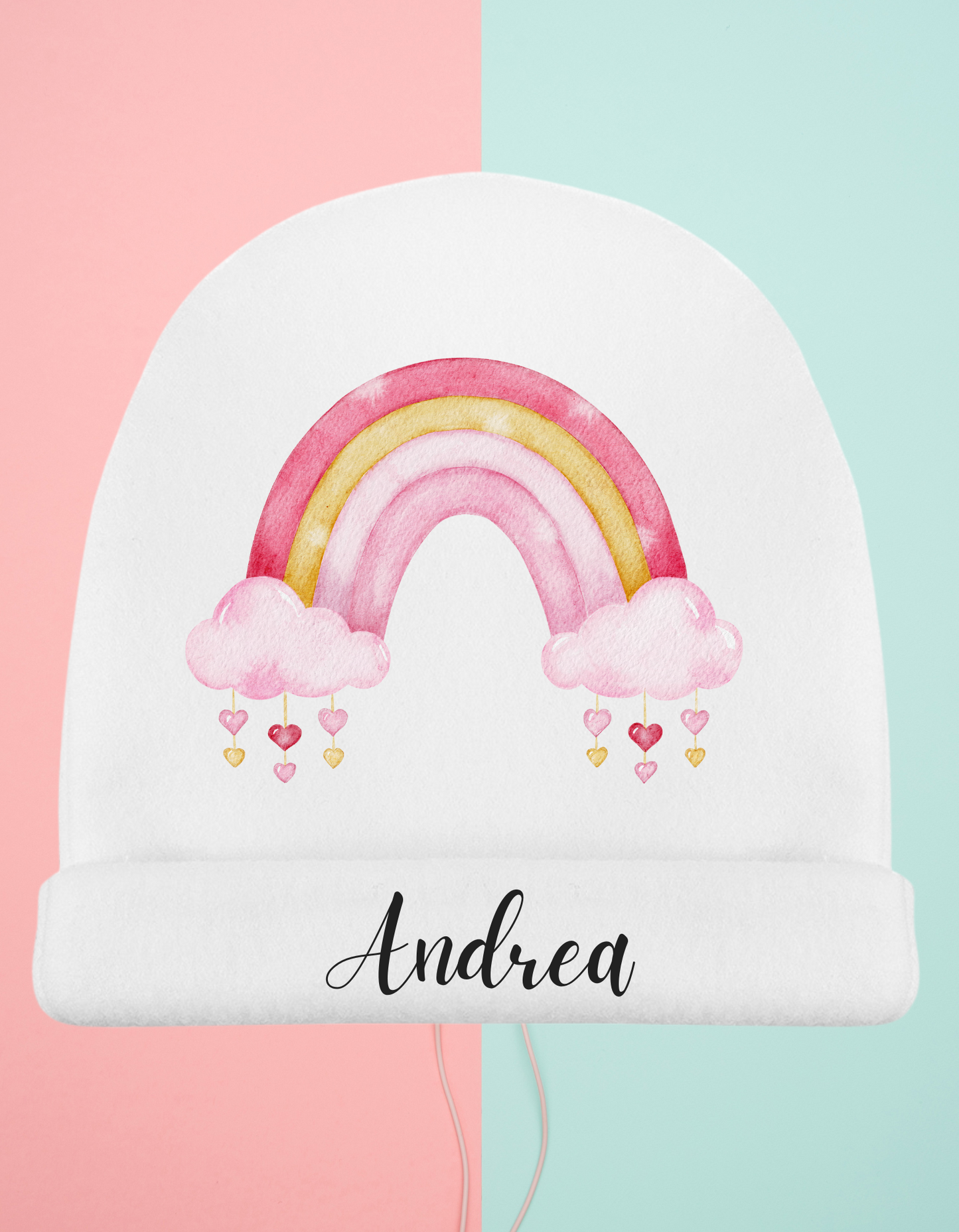 Gorro bebé Arco-iris Personalizado (Varios Diseños)