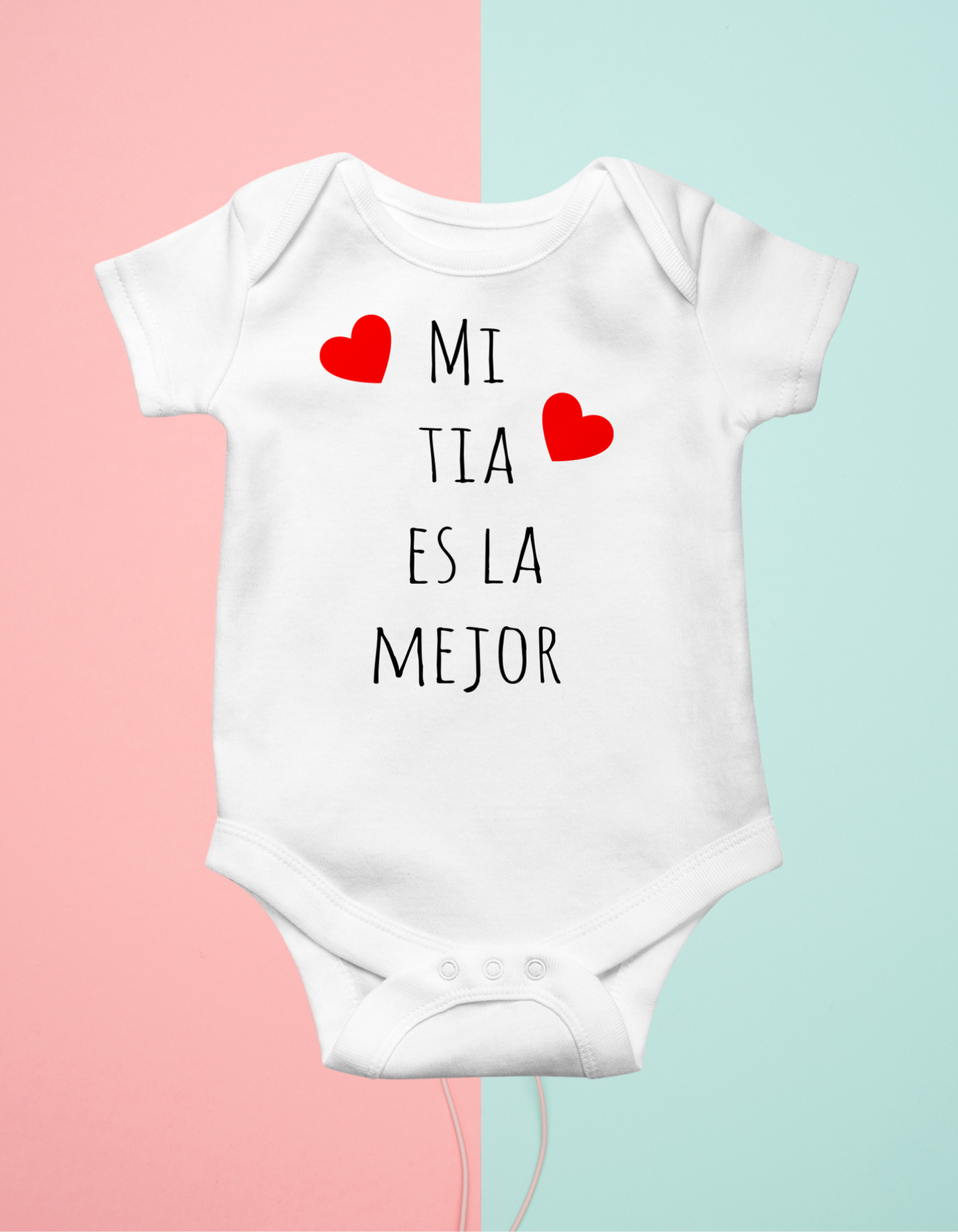 Body personalizado mi tia es la ...