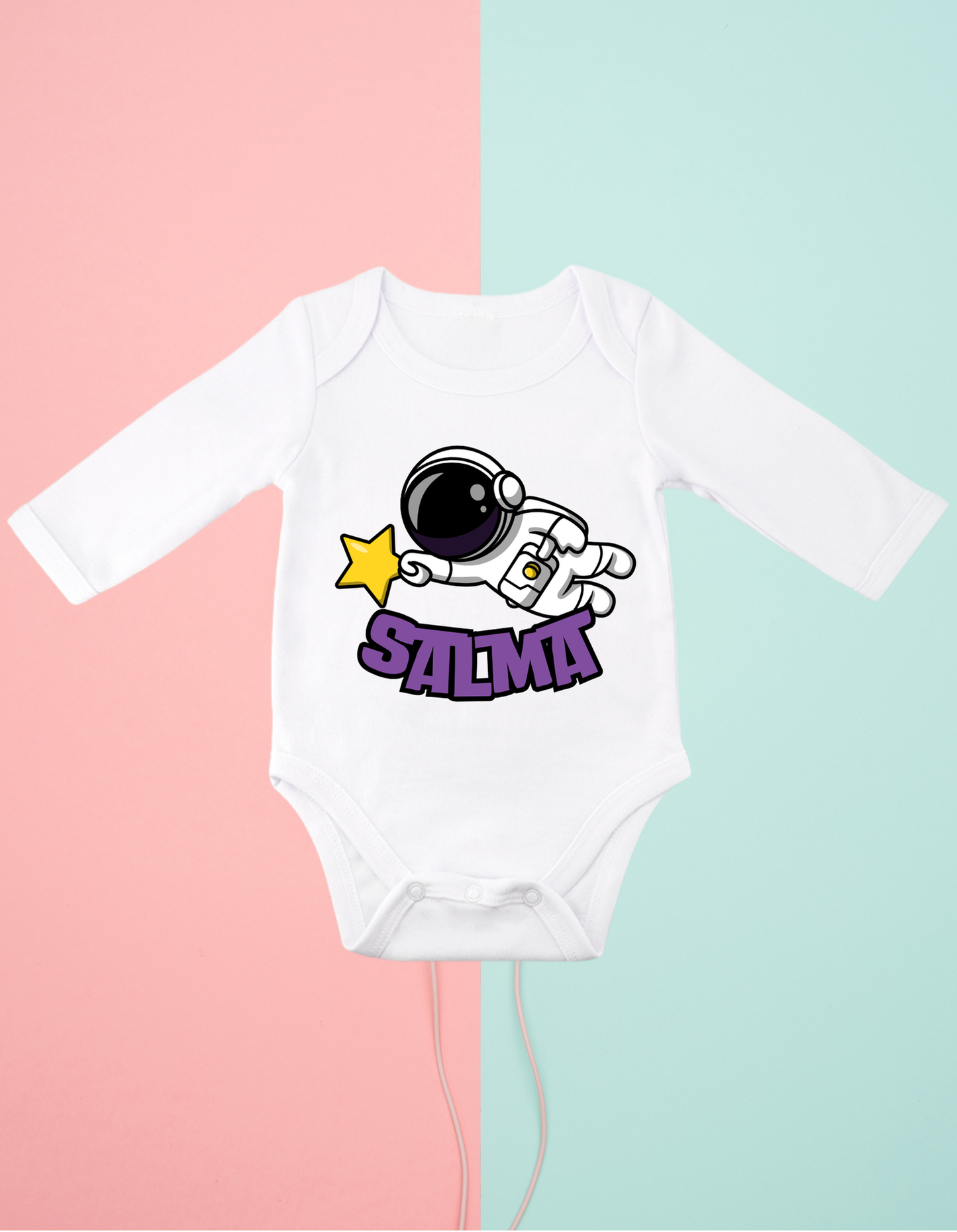 Bodys Astronautas +Nombre (varios diseños)