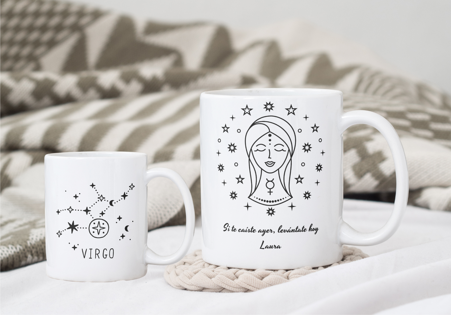 Taza Horóscopo + Frase + Nombre