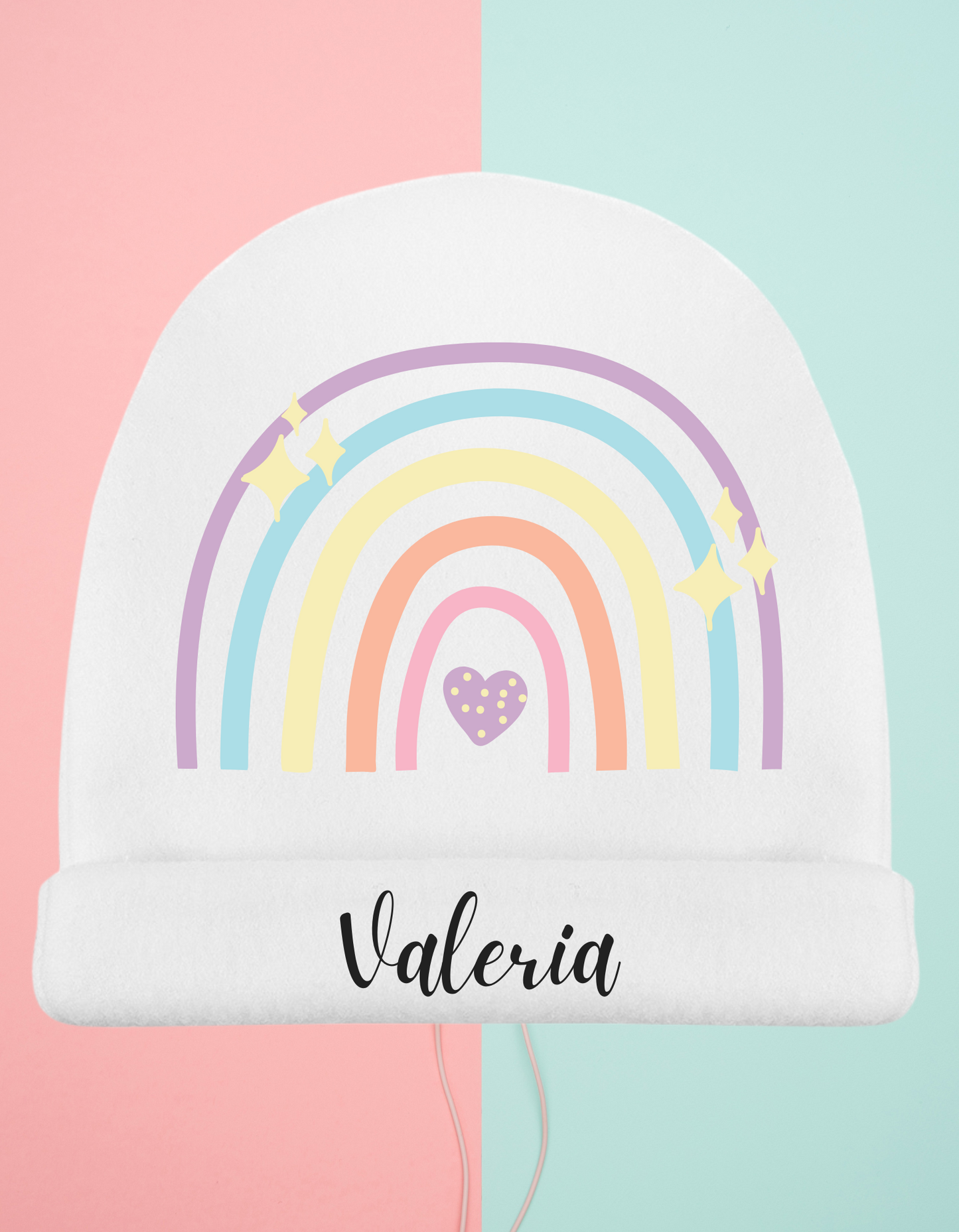 Gorro bebé Arco-iris Personalizado (Varios Diseños)