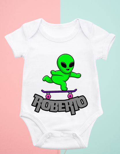 Bodys Alien +Nombre (varios diseños)