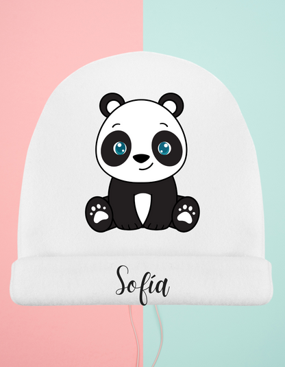 Gorro Bebe Animales Personalizado (Varios Diseños)