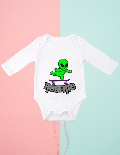 Bodys Alien +Nombre (varios diseños)