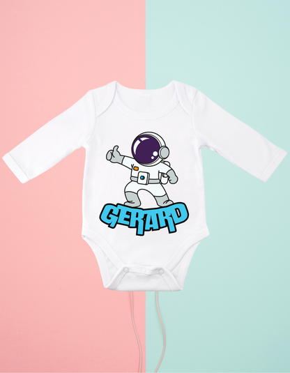 Bodys Astronautas +Nombre (varios diseños)