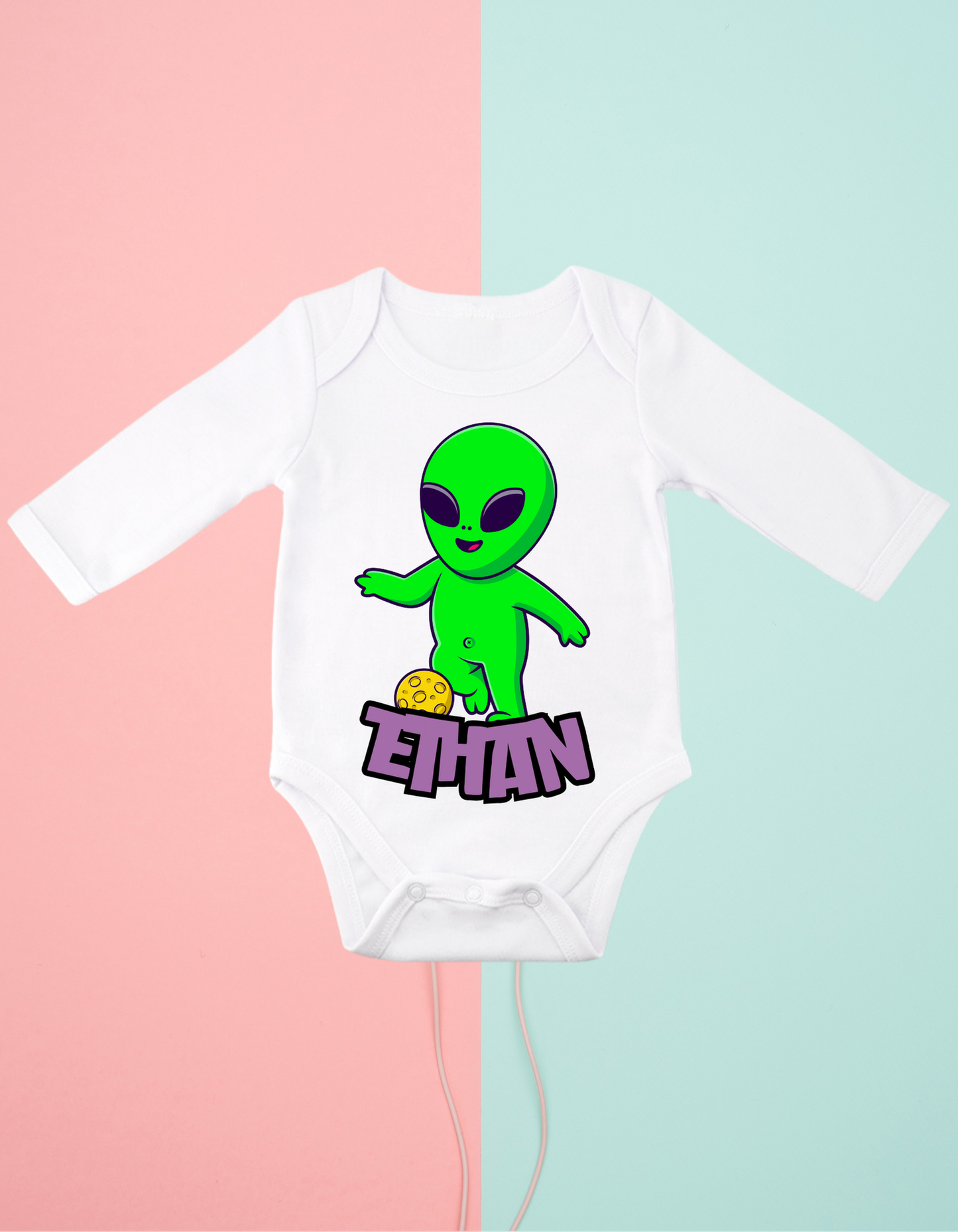 Bodys Alien +Nombre (varios diseños)